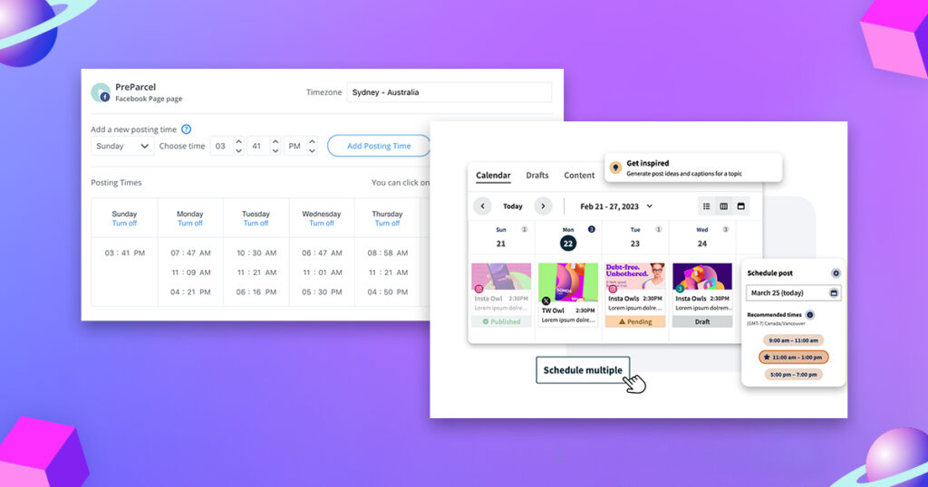 Schedule and Automate Post